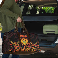 Montenegro Travel Bag Coat Of Arms Fire Style - Wonder Print Shop