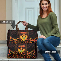 Montenegro Travel Bag Coat Of Arms Fire Style - Wonder Print Shop