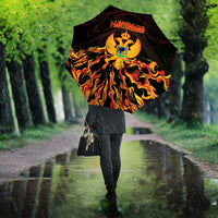 Montenegro Umbrella Coat Of Arms Fire Style - Wonder Print Shop
