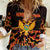 Personalized Montenegro Women Casual Shirt Coat Of Arms Fire Style - Wonder Print Shop