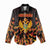 Personalized Montenegro Women Casual Shirt Coat Of Arms Fire Style - Wonder Print Shop