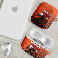 Netherlands AirPods Case Lion With Daisy Flower - Wonder Print Shop