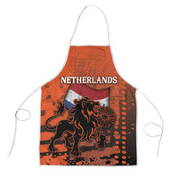 Netherlands Apron Lion With Daisy Flower - Wonder Print Shop