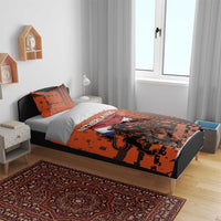 Netherlands Bedding Set Lion With Daisy Flower - Wonder Print Shop