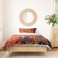 Netherlands Bedding Set Lion With Daisy Flower - Wonder Print Shop