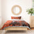 Netherlands Bedding Set Lion With Daisy Flower - Wonder Print Shop