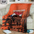 Netherlands Blanket Lion With Daisy Flower - Wonder Print Shop