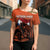 Personalized Netherlands Cross Shoulder Shirt Lion With Daisy Flower - Wonder Print Shop
