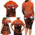 Personalized Netherlands Family Matching Long Sleeve Bodycon Dress and Hawaiian Shirt Lion With Daisy Flower - Wonder Print Shop