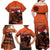 Personalized Netherlands Family Matching Off Shoulder Maxi Dress and Hawaiian Shirt Lion With Daisy Flower - Wonder Print Shop