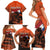 Personalized Netherlands Family Matching Short Sleeve Bodycon Dress and Hawaiian Shirt Lion With Daisy Flower - Wonder Print Shop