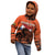 Personalized Netherlands Kid Hoodie Lion With Daisy Flower - Wonder Print Shop