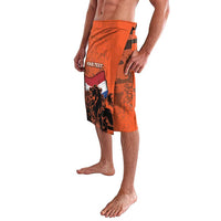 Personalized Netherlands Lavalava Lion With Daisy Flower - Wonder Print Shop