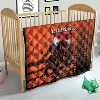 Netherlands Quilt Lion With Daisy Flower - Wonder Print Shop