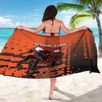 Netherlands Sarong Lion With Daisy Flower - Wonder Print Shop