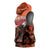 Personalized Netherlands Sleeveless Hoodie Lion With Daisy Flower - Wonder Print Shop