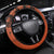 Netherlands Steering Wheel Cover Lion With Daisy Flower - Wonder Print Shop