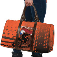 Netherlands Travel Bag Lion With Daisy Flower - Wonder Print Shop