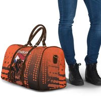 Netherlands Travel Bag Lion With Daisy Flower - Wonder Print Shop