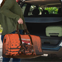 Netherlands Travel Bag Lion With Daisy Flower - Wonder Print Shop