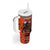 Personalized Netherlands Tumbler With Handle Lion With Daisy Flower - Wonder Print Shop
