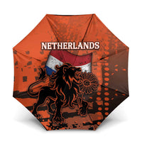Netherlands Umbrella Lion With Daisy Flower - Wonder Print Shop