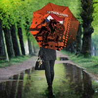 Netherlands Umbrella Lion With Daisy Flower - Wonder Print Shop