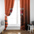 Netherlands Window Curtain Lion With Daisy Flower - Wonder Print Shop