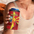 Personalized North Macedonia 4 in 1 Can Cooler Tumbler National Emblem With Lion - Wonder Print Shop