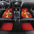 North Macedonia Car Mats National Emblem With Lion - Wonder Print Shop