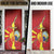 North Macedonia Door Cover National Emblem With Lion - Wonder Print Shop