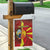 North Macedonia Garden Flag National Emblem With Lion - Wonder Print Shop
