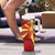 Personalized North Macedonia Tumbler With Handle National Emblem With Lion - Wonder Print Shop