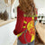 Personalized North Macedonia Women Casual Shirt National Emblem With Lion - Wonder Print Shop