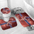 Norway Bathroom Set The Moose With Saxifrage Flowers Galaxy Style - Wonder Print Shop