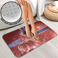 Norway Bathroom Set The Moose With Saxifrage Flowers Galaxy Style - Wonder Print Shop