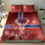 Norway Bedding Set The Moose With Saxifrage Flowers Galaxy Style - Wonder Print Shop