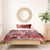 Norway Bedding Set The Moose With Saxifrage Flowers Galaxy Style - Wonder Print Shop
