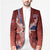 Personalized Norway Blazer The Moose With Saxifrage Flowers Galaxy Style - Wonder Print Shop