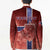 Personalized Norway Blazer The Moose With Saxifrage Flowers Galaxy Style - Wonder Print Shop