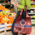 Norway Grocery Bag The Moose With Saxifrage Flowers Galaxy Style - Wonder Print Shop