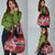 Norway Grocery Bag The Moose With Saxifrage Flowers Galaxy Style - Wonder Print Shop