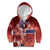 Personalized Norway Kid Hoodie The Moose With Saxifrage Flowers Galaxy Style - Wonder Print Shop