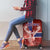 Norway Luggage Cover The Moose With Saxifrage Flowers Galaxy Style - Wonder Print Shop