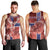 Personalized Norway Men Tank Top The Moose With Saxifrage Flowers Galaxy Style - Wonder Print Shop