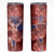 Personalized Norway Skinny Tumbler The Moose With Saxifrage Flowers Galaxy Style - Wonder Print Shop
