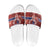 Norway Slide Sandals The Moose With Saxifrage Flowers Galaxy Style - Wonder Print Shop