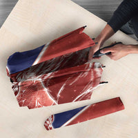 Norway Umbrella The Moose With Saxifrage Flowers Galaxy Style - Wonder Print Shop