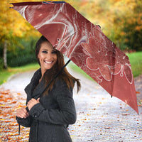 Norway Umbrella The Moose With Saxifrage Flowers Galaxy Style - Wonder Print Shop