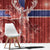 Norway Window Curtain The Moose With Saxifrage Flowers Galaxy Style - Wonder Print Shop